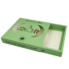 녹색 축제 증답품 포장을 위해 작은 FSC 슬라이딩 드로어 선물 상자