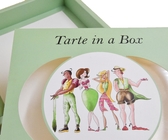 초콜릿 패키징과 결혼하는 녹색 판지 슬라이딩 드로어 선물 상자