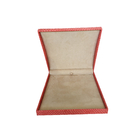 작은 분홍색 딱딱한 고리 카드보드 럭셔리 선물 상자 휴대용 팔찌 포장 개인화 된 보석 상자