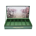 녹색 맞춤형 6 병 고리 와인 선물 상자 매트 라미네이션