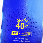 자외선 방지 화장용 패키징 박스는 물결모양 보호 UV 마무리를 패키징하는 크림에 직면합니다