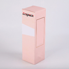 삽입물 핑크색 내부와 핑크색 단일 보틀 향수 화장용 패키징하는 박스