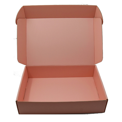 주문 우호적인 핑크색 물결모양 우편물발송자 박스 Eco는 패키징 박스를 주름지게 했습니다 online manufacture