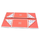 핑크색 페이퍼카드 호화 선물 상자는 결혼식 졸업에 대하여 설정했습니다 생일