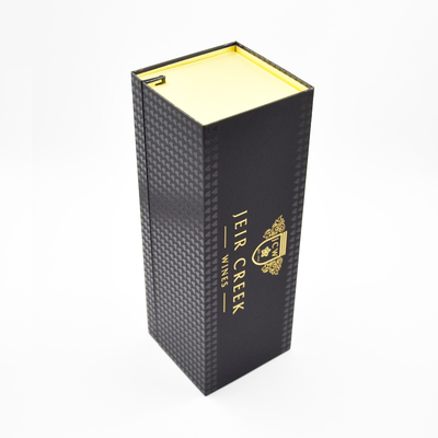 주문 부티크 폴더블 카드보드 레드 와인 선물 상자 와인 병과 유리 선물 상자 갈색 online manufacture