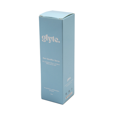 주문 재활용 가능한 블루 화장품 피부 관리 포장 상자 UV 프린트 및 EVA 삽입 사용자 정의 online manufacture