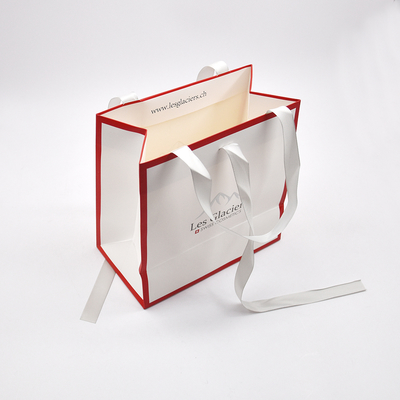 주문 맞춤형 포장 맞춤형 종이 쇼핑백 오프셋 인쇄 online manufacture