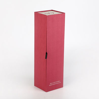 주문 주류 병 엄밀한 자석 선물 상자 2mm 단 하나 술병 상자 online manufacture