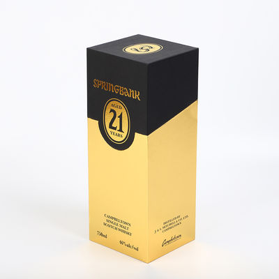 주문 술 플립 상부 포도주병 선물 상자 판지로 만드는 자기를 띤 마감 online manufacture