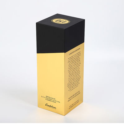 주문 발표 포도주병 선물 상자 상부 개구부 플립 규제 한 개의 브랜디 상자 online manufacture