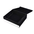 엄격한 접힌 마그넷 레드와인 병 선물 상자 휘스키 Gin 검은 패키징 박스