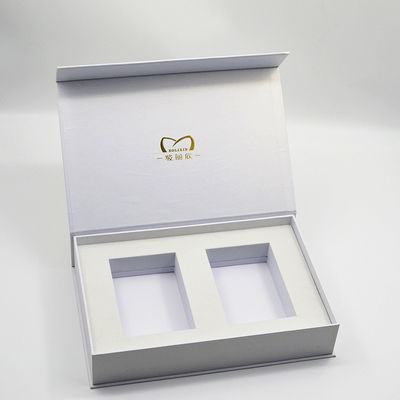 주문 래핑한 엄격한 에바 마그네틱 폐쇄 선물 상자 책 모양 화장 키트 상자 online manufacture
