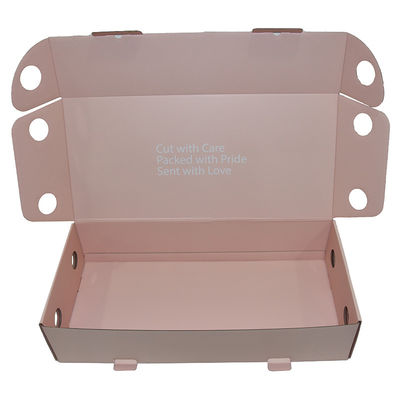 주문 꽃은 우편물발송자 박스 재활용할 수 있는 꽃 전달 박스를 주름지게 했습니다 online manufacture