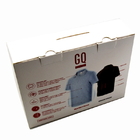 Ｔ - 셔츠 성공에 대해 패키징하는 PVC + 아트페이퍼 깨끗한 창 박스