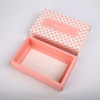 성공 속옷을 미끄러지게 하는 CMYK 350g 마분지 아트페이퍼 드로어 박스 접을 수 있는 평평한 소매